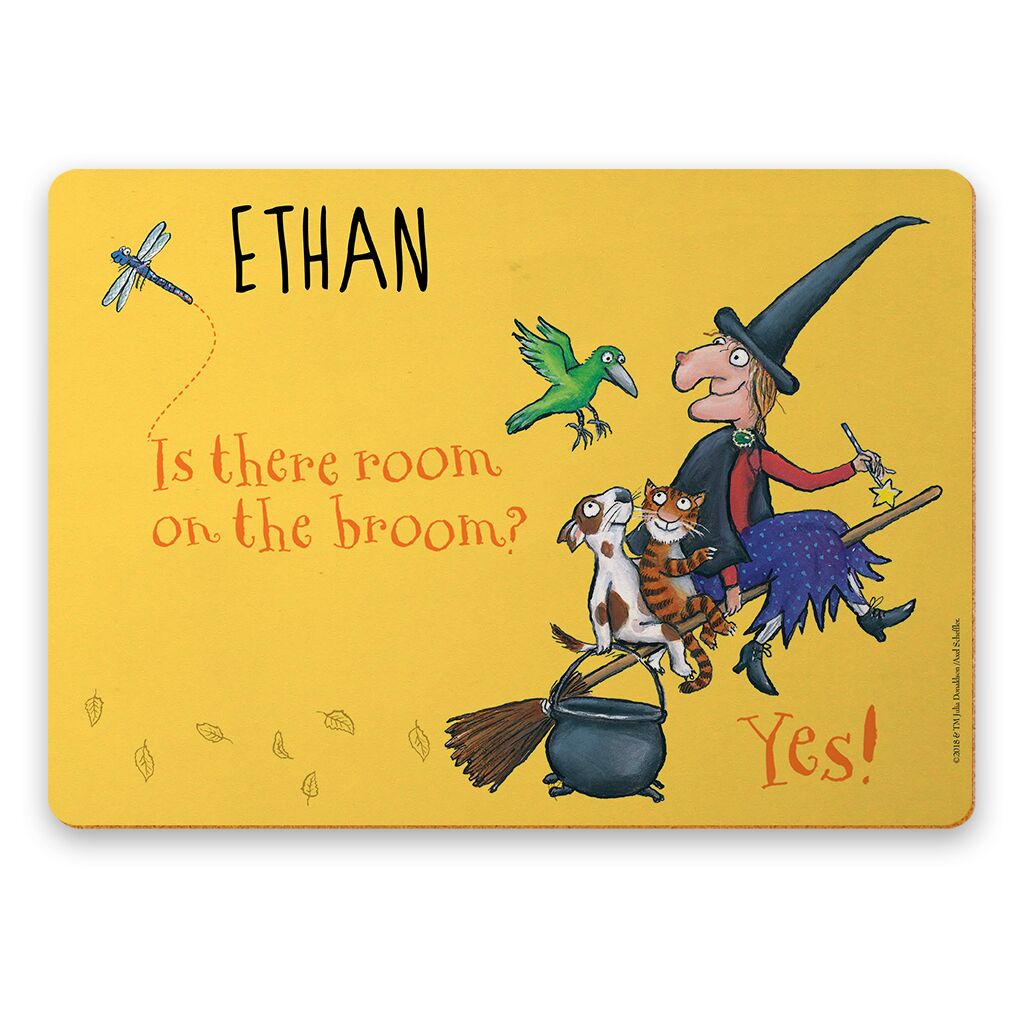 Room on the Broom - Personalised Placemats