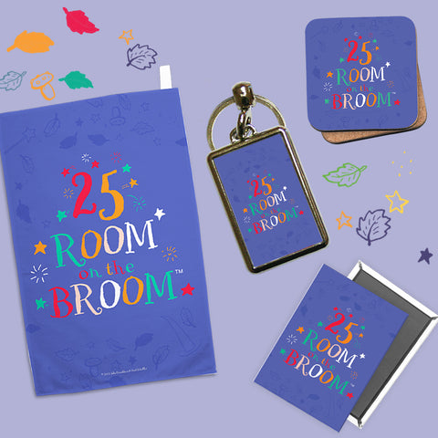 Room on the Broom 25th Anniversary Ultimate Collector’s Pack | 4-Piece Commemorative Gift Bundle