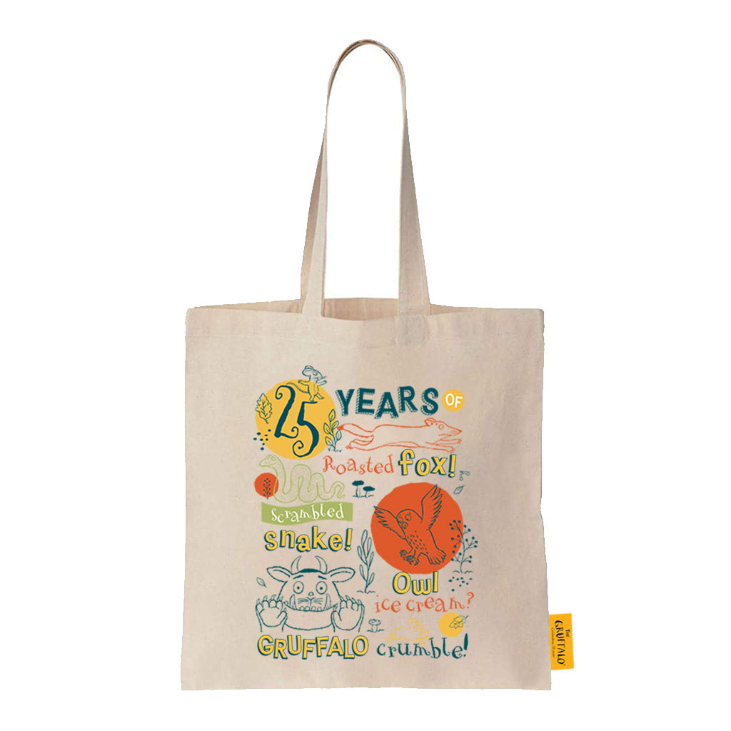 Celebrate 25 Years of the Gruffalo with this Delightful Tote Bag!