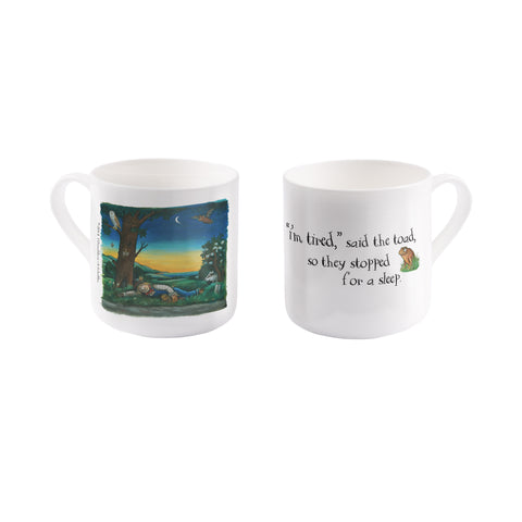 I'm Tired Said the Toad Bone China Mug
