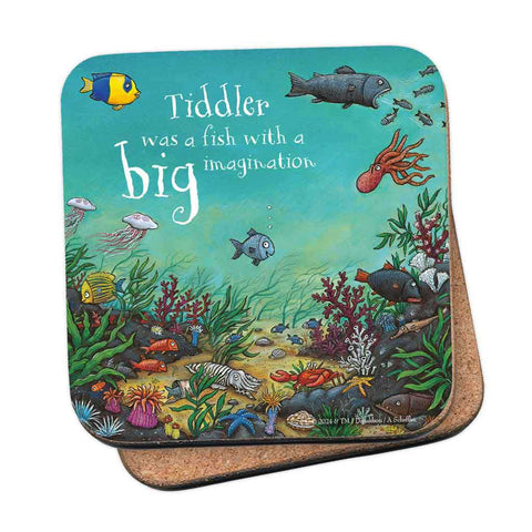 Tiddler Was a Fish With a Big Imagination Coaster