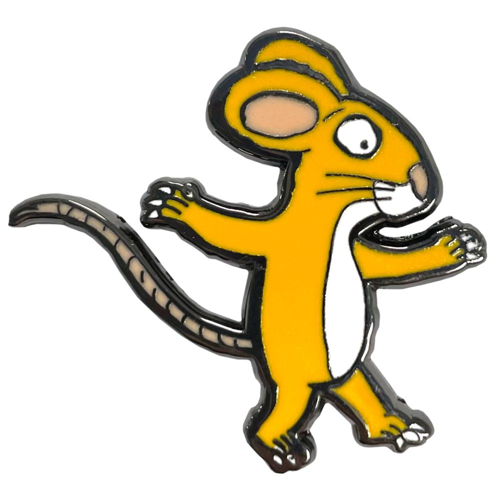 Mouse Character Pin Badge