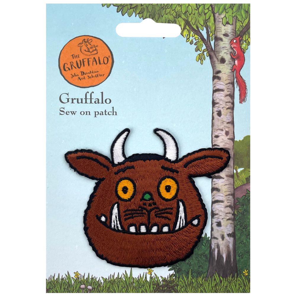 Gruffalo Face Sew on Patch