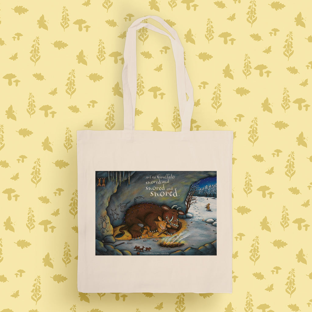 The Gruffalo's Child 'Snored and Snored' Tote Bag