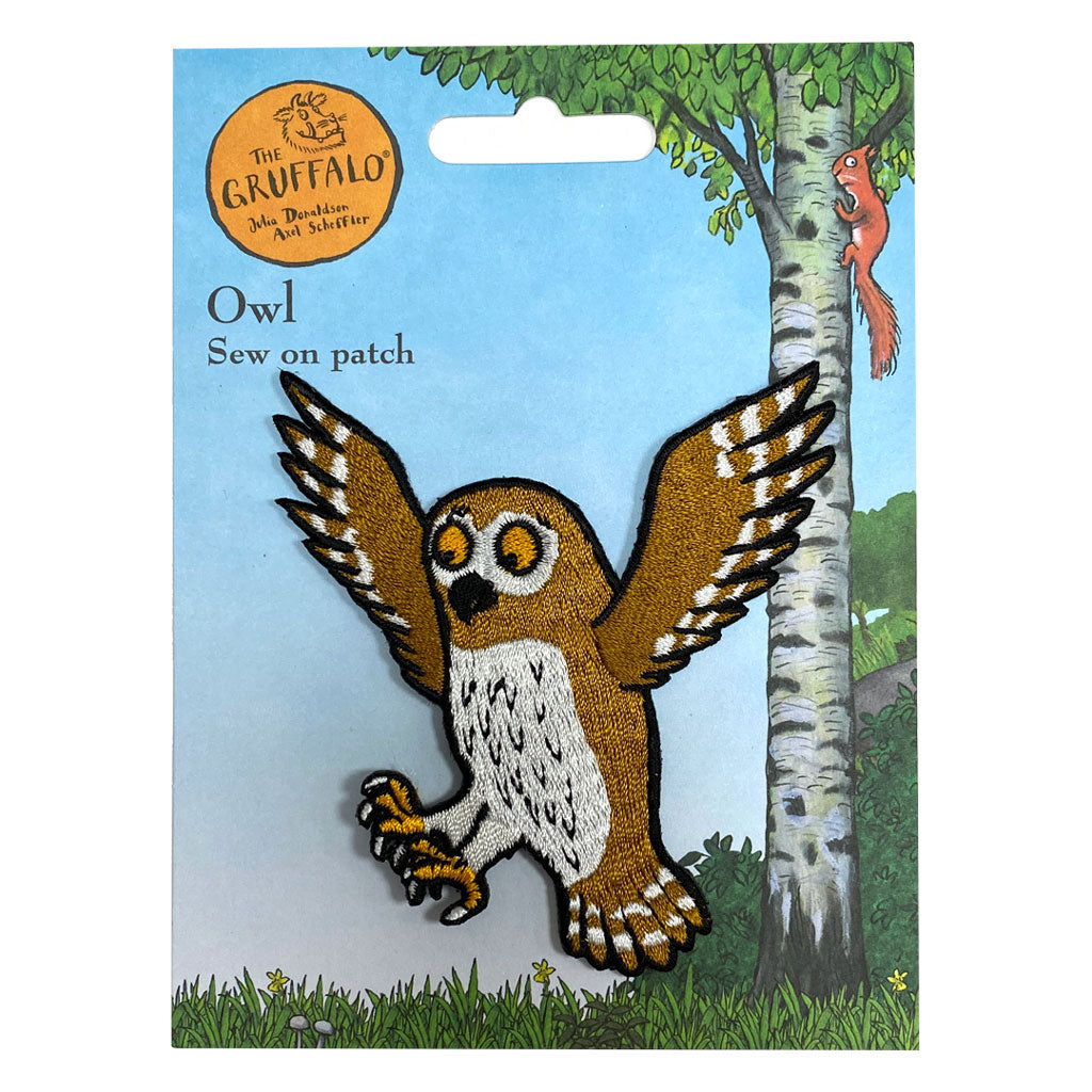 Owl Sew On Patch