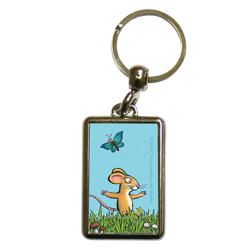 The Gruffalo 'A Mouse Took a Stroll' Metal Keyring