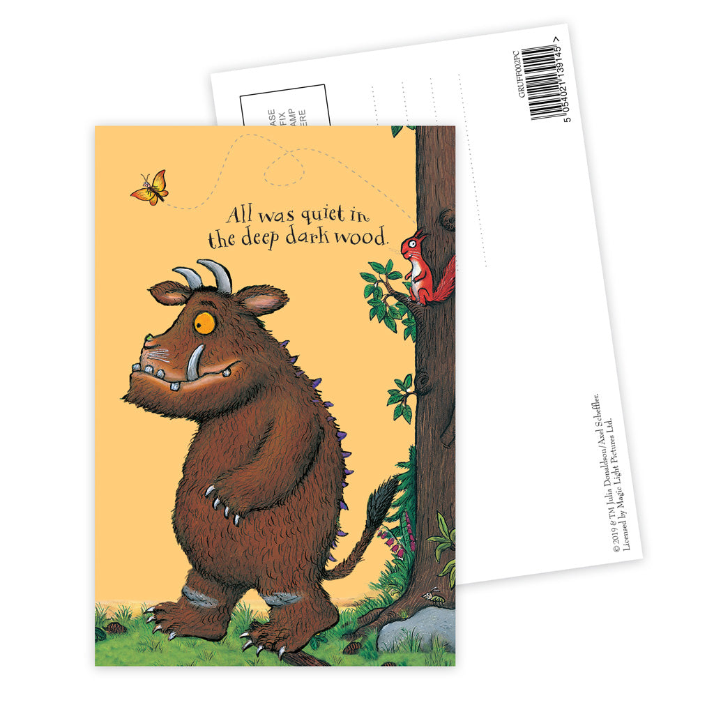 The Gruffalo 'All Was Quiet' Postcard Pack of 8