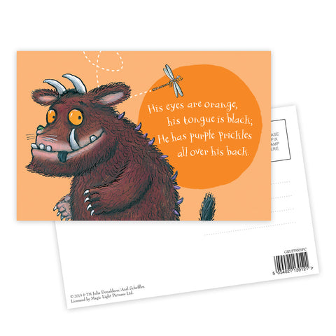 The Gruffalo 'His Eyes Are Orange' Postcard Pack of 8