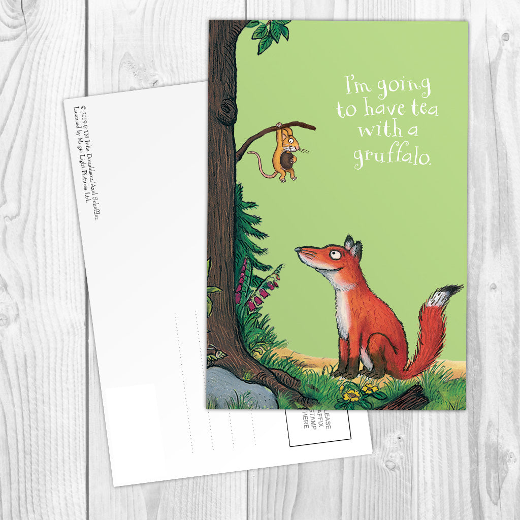 The Gruffalo 'Fox' Postcard Pack of 8