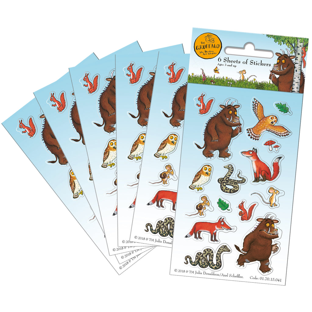 The Gruffalo Party Sticker Pack