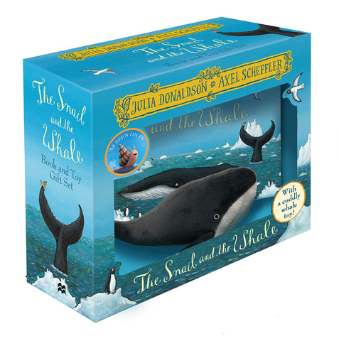 The Snail and The Whale HB and soft toy