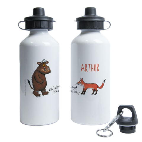Gruffalo and Fox Personalised Water Bottle