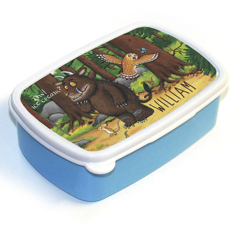Gruffalo and Owl Personalised Lunch Box