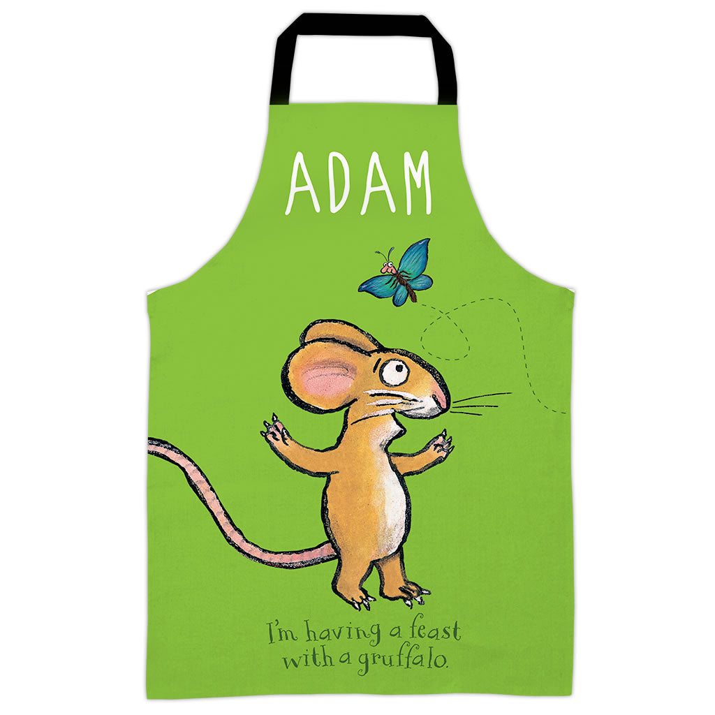 Green Mouse  Personalised Apron