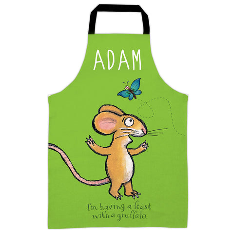 Green Mouse  Personalised Apron