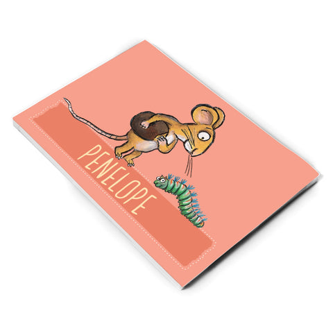 Pink Mouse Personalised A5 Notepad