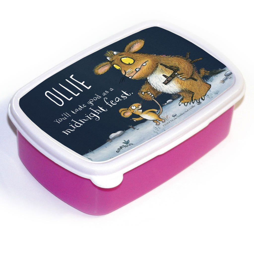 Gruffalo's Child Personalised Lunch Box
