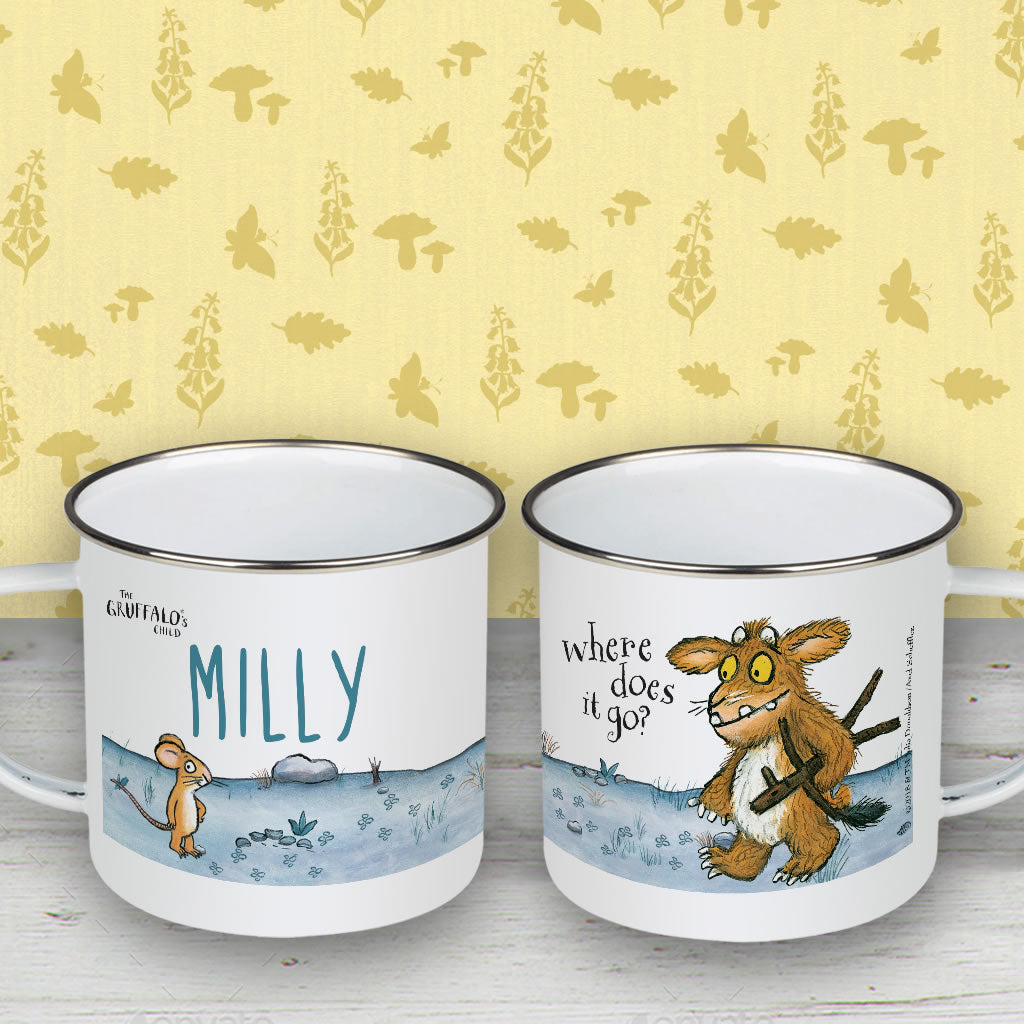 Gruffalo's Child Personalised Enamel Mug – Gruffalo