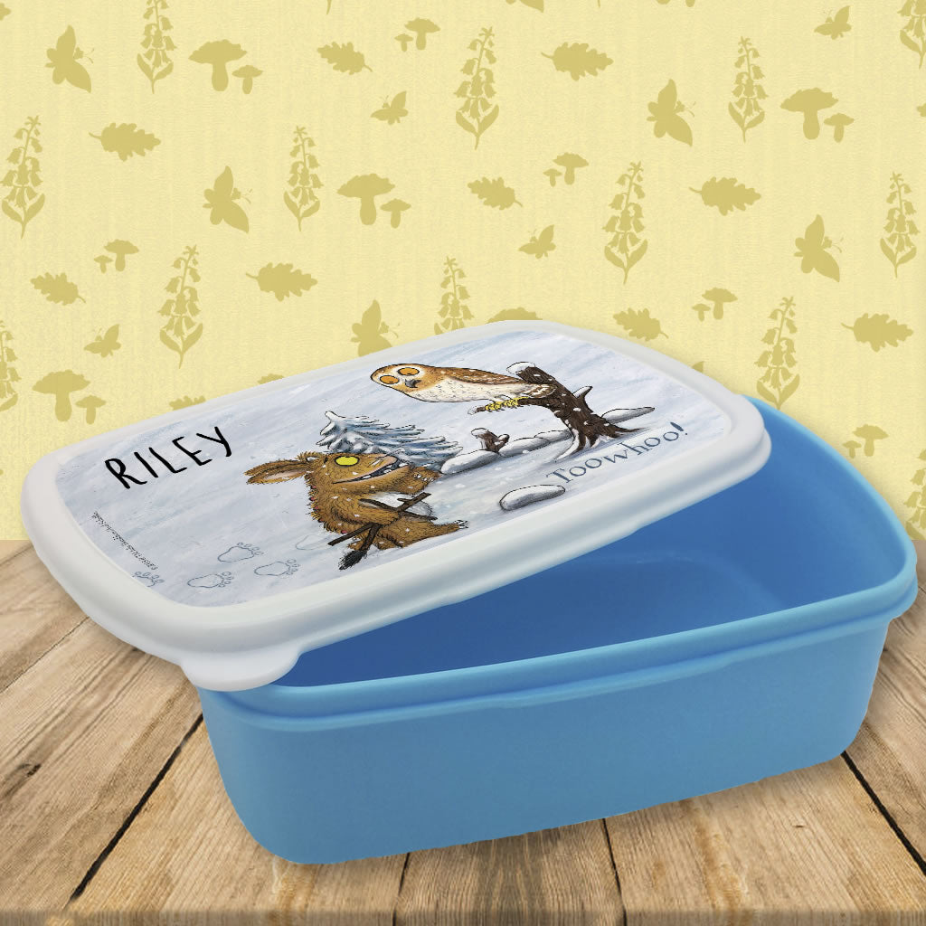 Gruffalo's Child and Owl Personalised Lunch Box