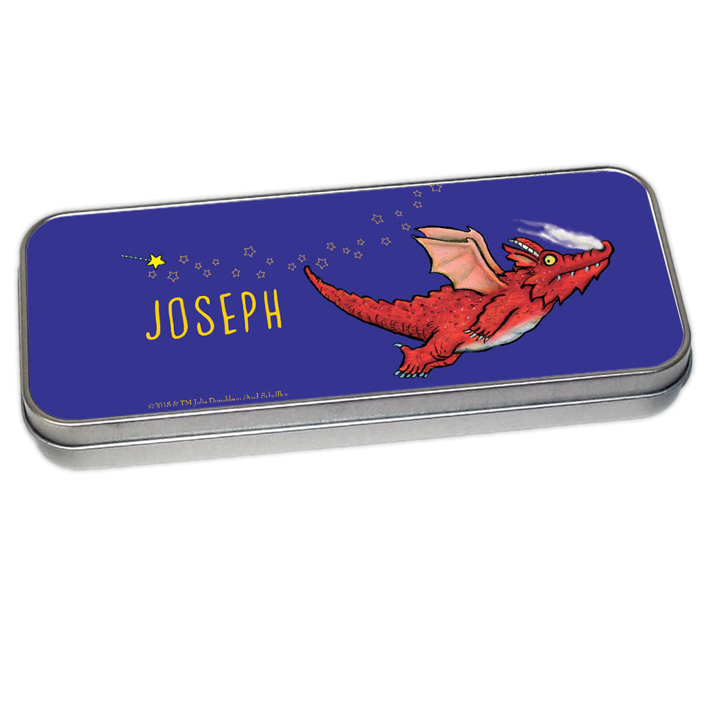 Flying Dragon room on the Broom Personalised Pencil Tin