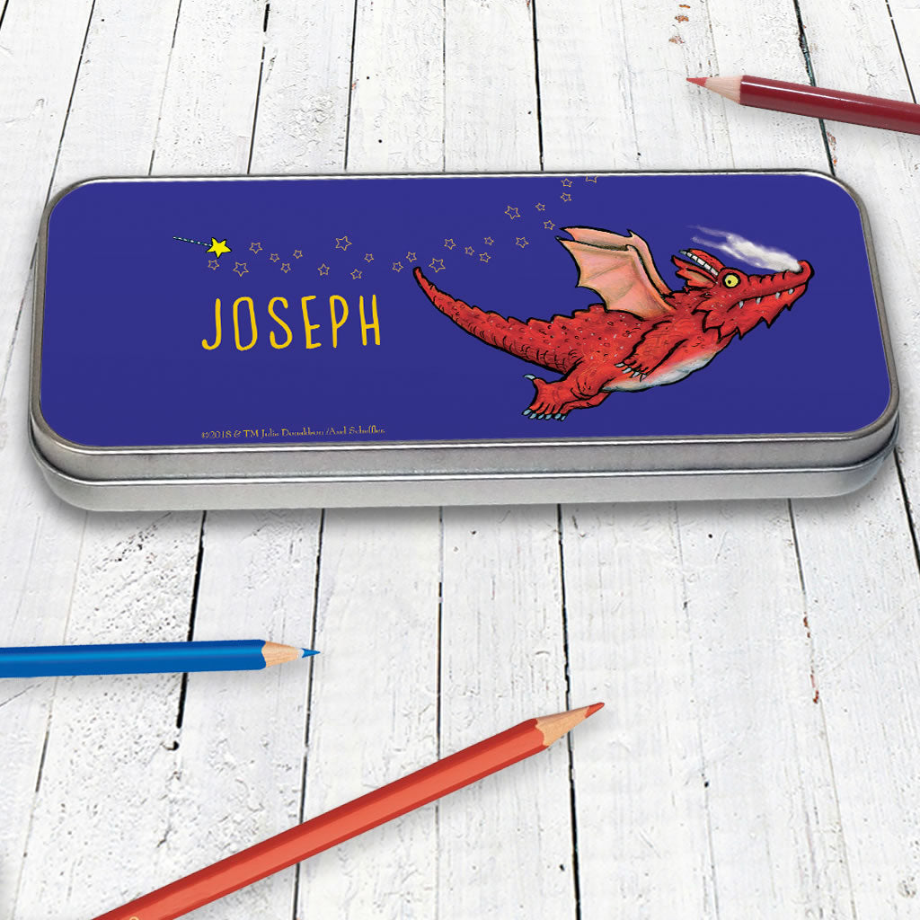 Flying Dragon room on the Broom Personalised Pencil Tin (Lifestyle)