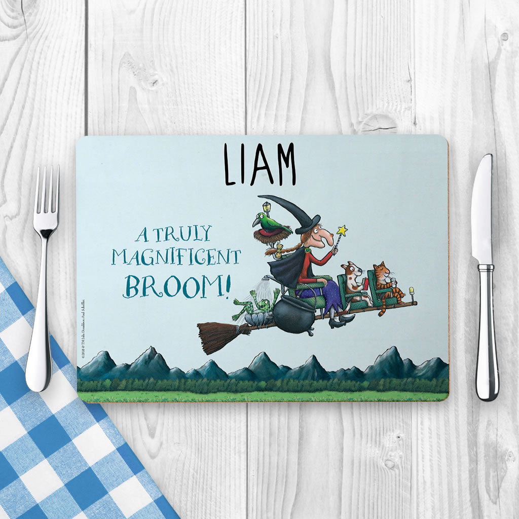 Magnificent Broom Personalised Placemat (Lifestyle)