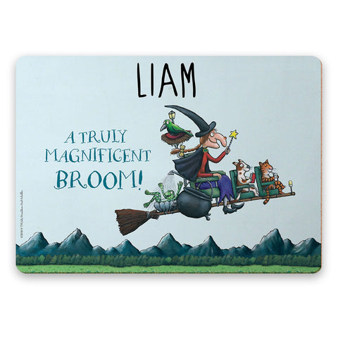 Magnificent Broom Personalised Placemat