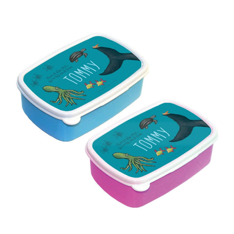 This is the sea so wild and free Personalised Lunch Box