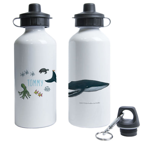 This is the sea so wild and free Personalised Water Bottle