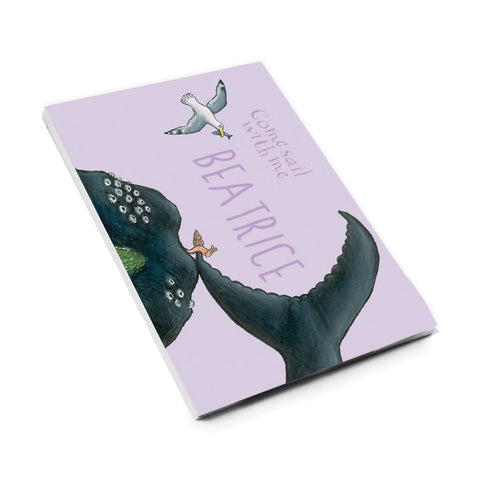 Come sail with me Personalised A5 Notepad