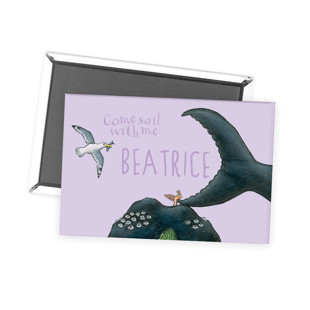 Come sail with me Personalised Magnet