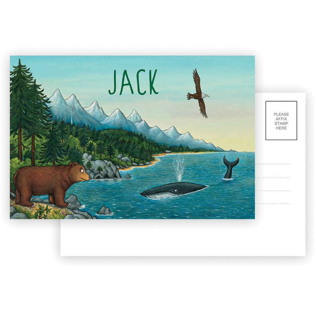 Mountains Personalised Postcard Pack of 8
