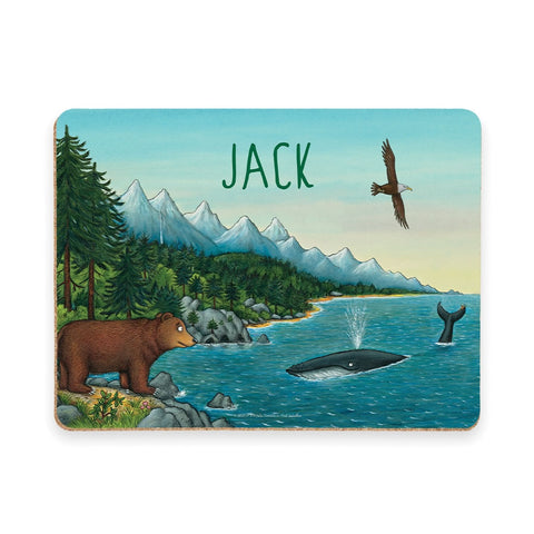 Mountains Personalised placemat