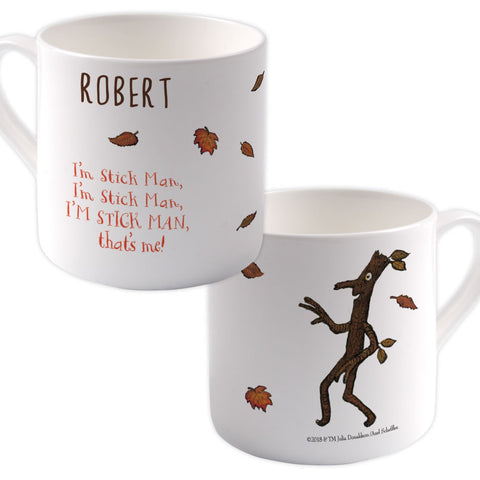 "I'm the Stick Man" Personalised Large Bone China Mug