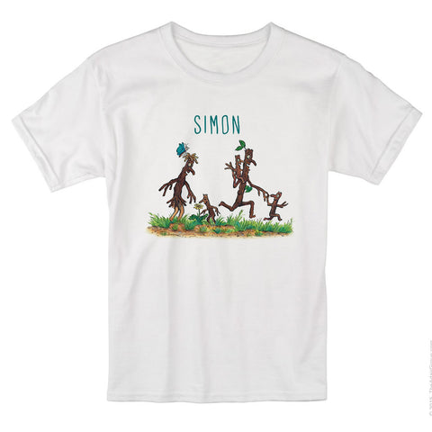 Stick Man and Family Personalised T-shirt