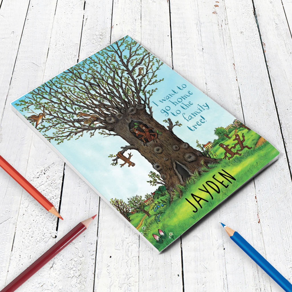 Family Tree Personalised A5 Notepad (Lifestyle)