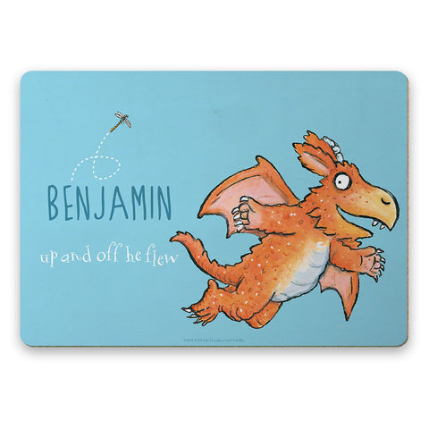 Zog and Friends Zog Personalised Placemat