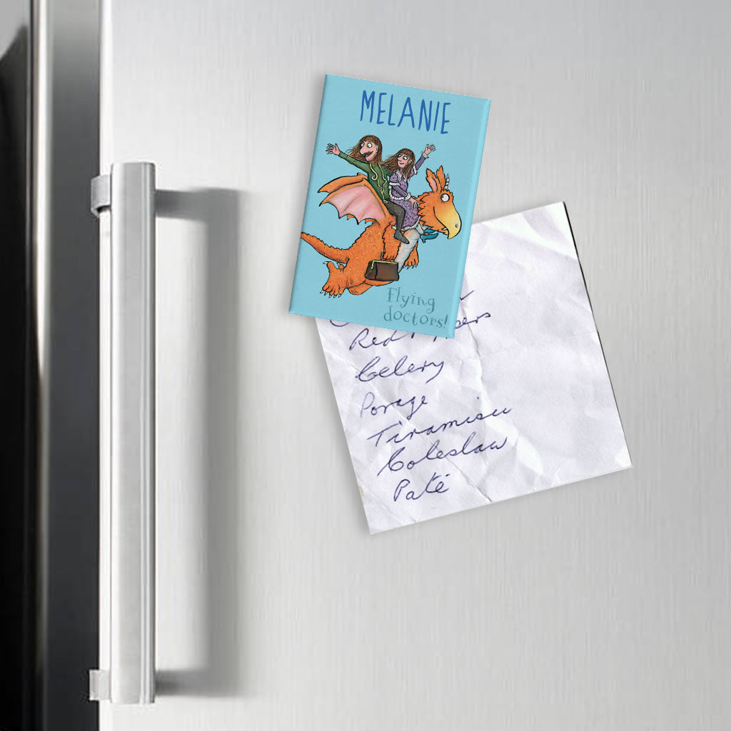 Flying Doctors! Zog Personalised Magnet (Lifestyle)