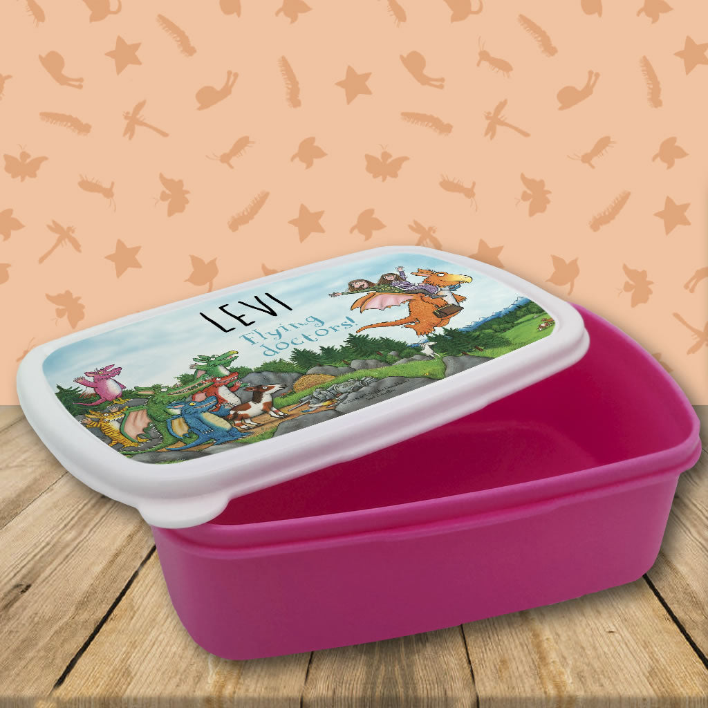 Flying Doctors! Zog Personalised Lunchbox (Lifestyle 1)