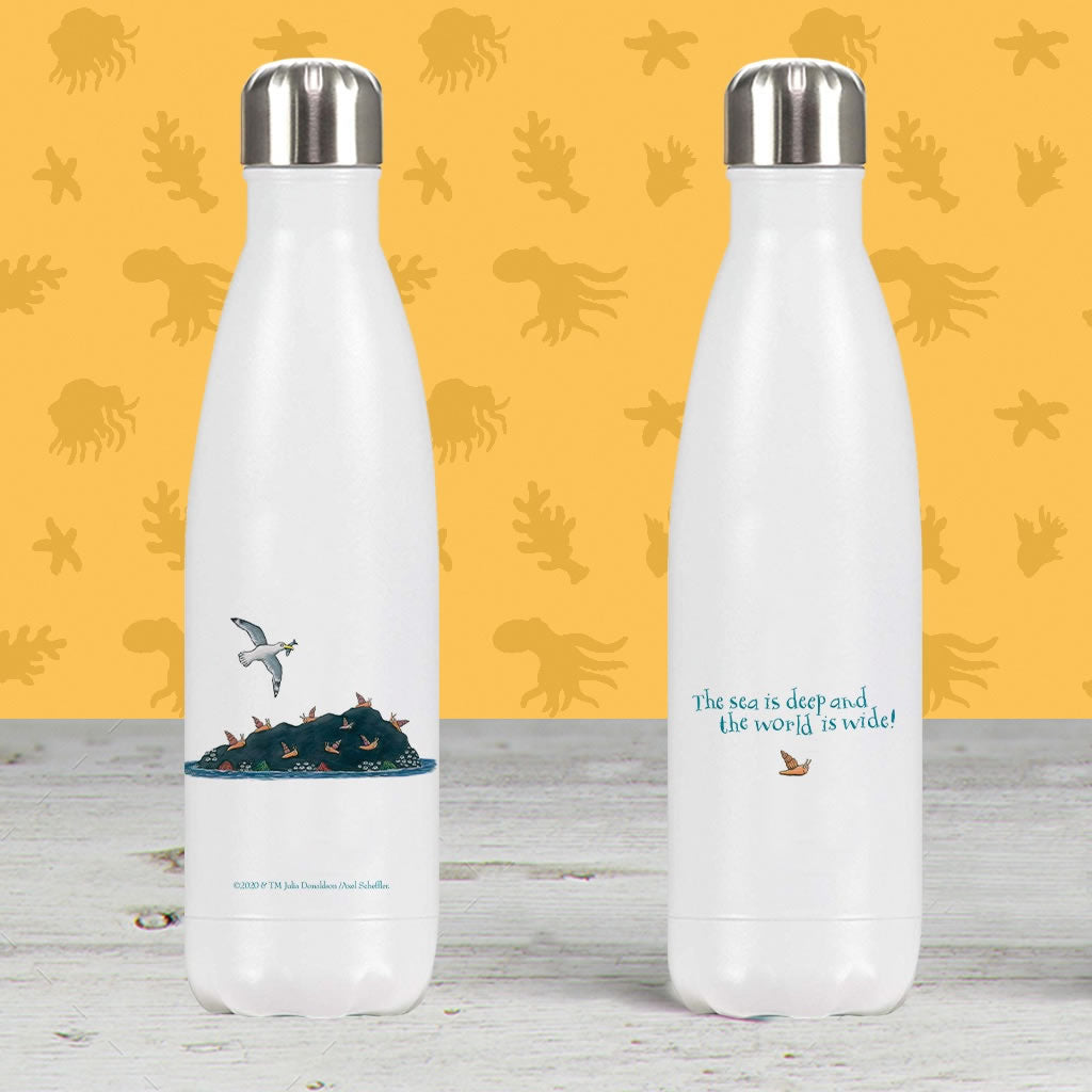 The sea is deep and the world is wide! Premium Water Bottle 2