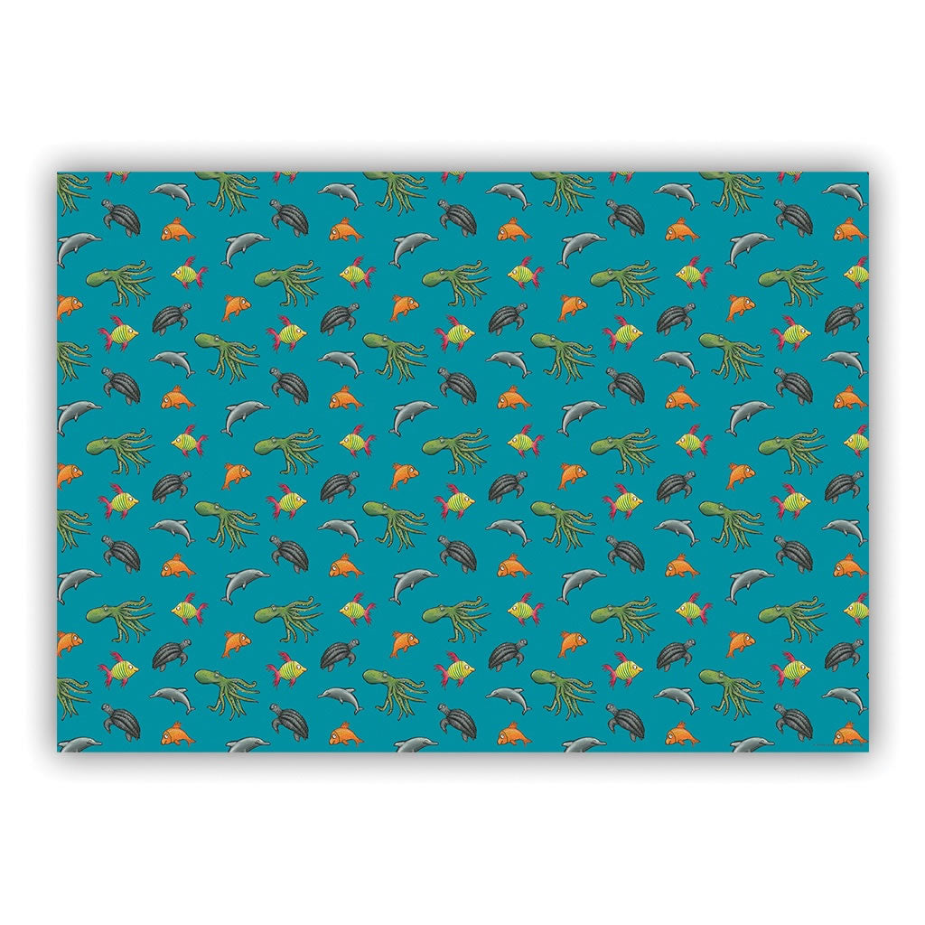 snail and the whale under the sea gift wrap