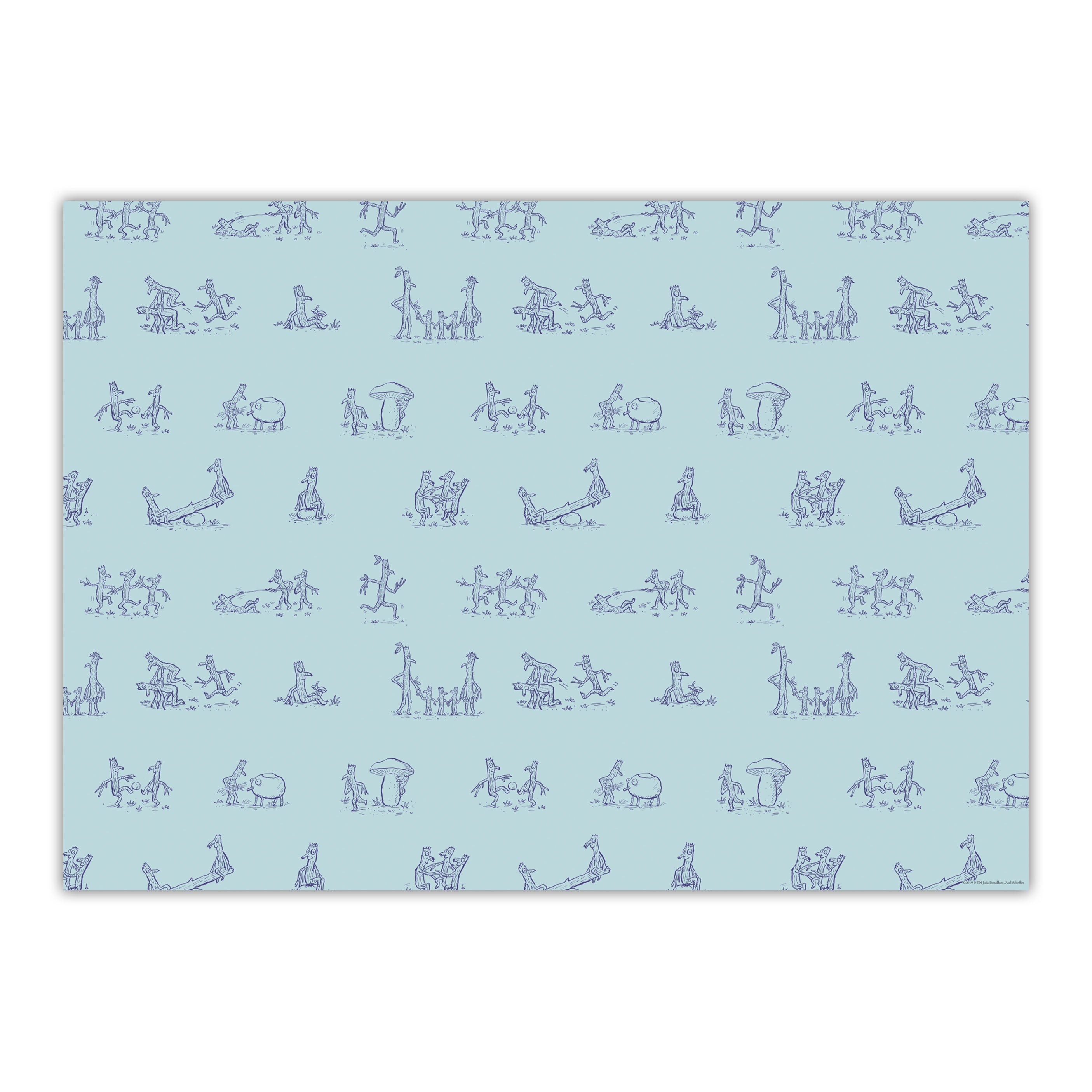 Stick Man Gift Wrap