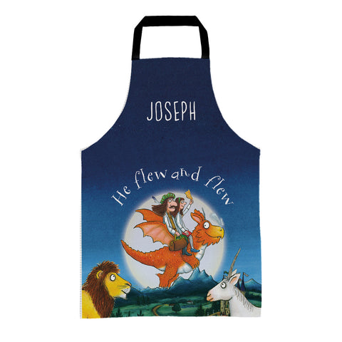 Zog & The Flying Doctors 'He flew and flew' Personalised Apron