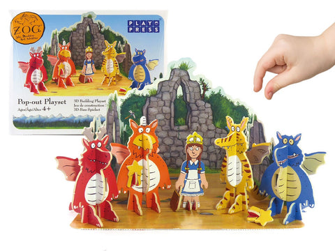 Zog - Plastic Free Pop Out Playset
