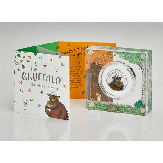 The Gruffalo 2019 UK 50p Silver Proof Coin