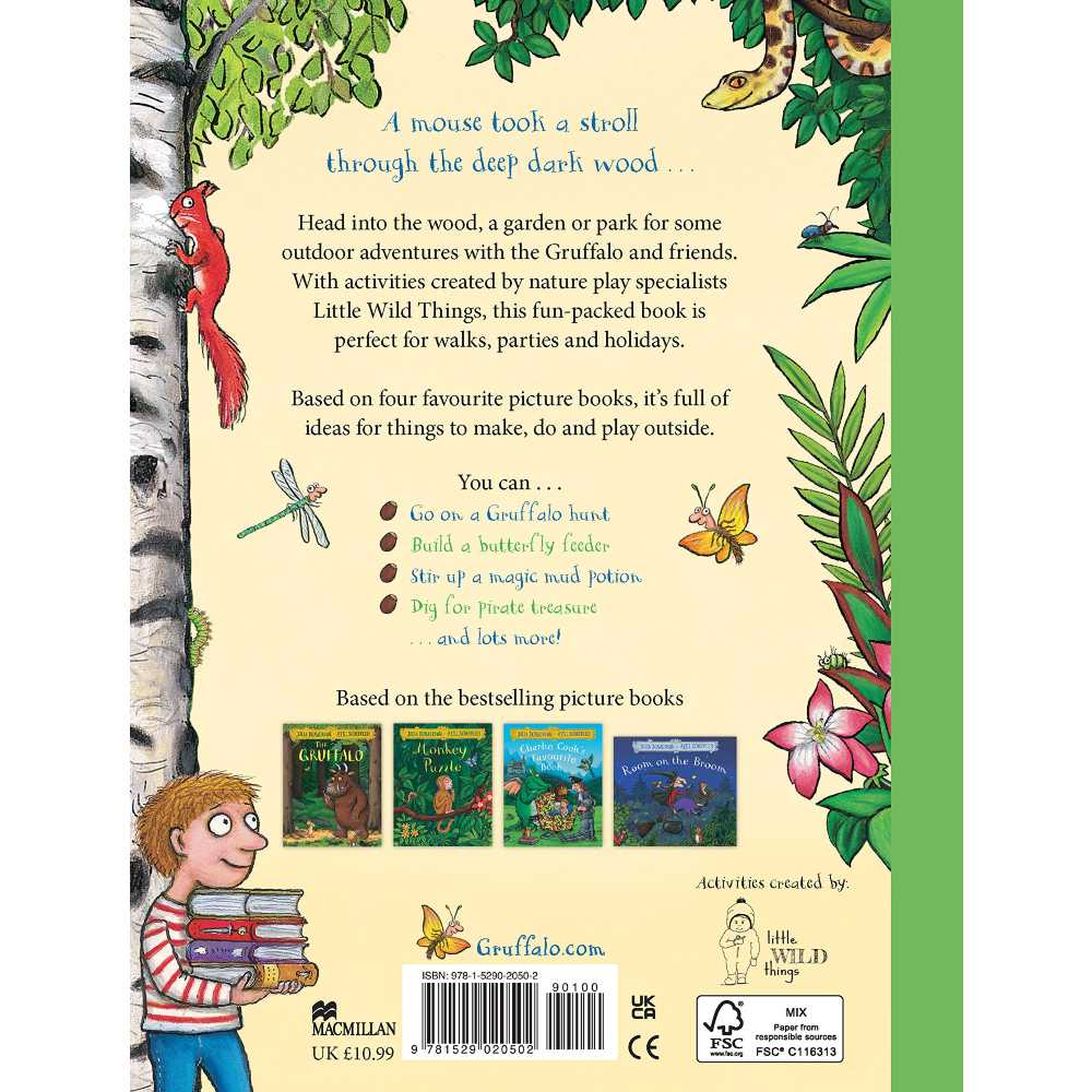 The Gruffalo and Friends Outdoor Activity Book (Hardcover)