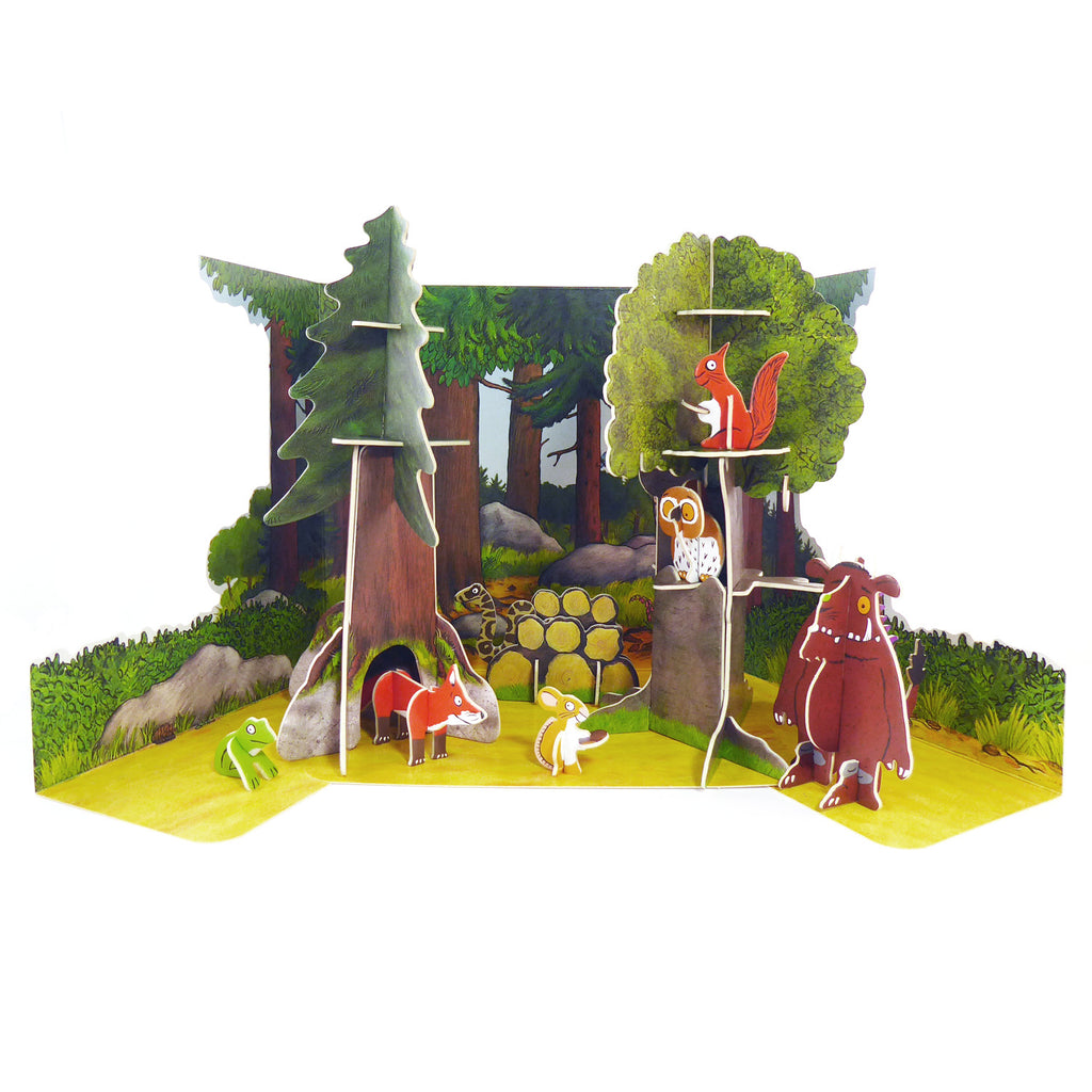 The Gruffalo - Plastic Free Pop Out Play Set