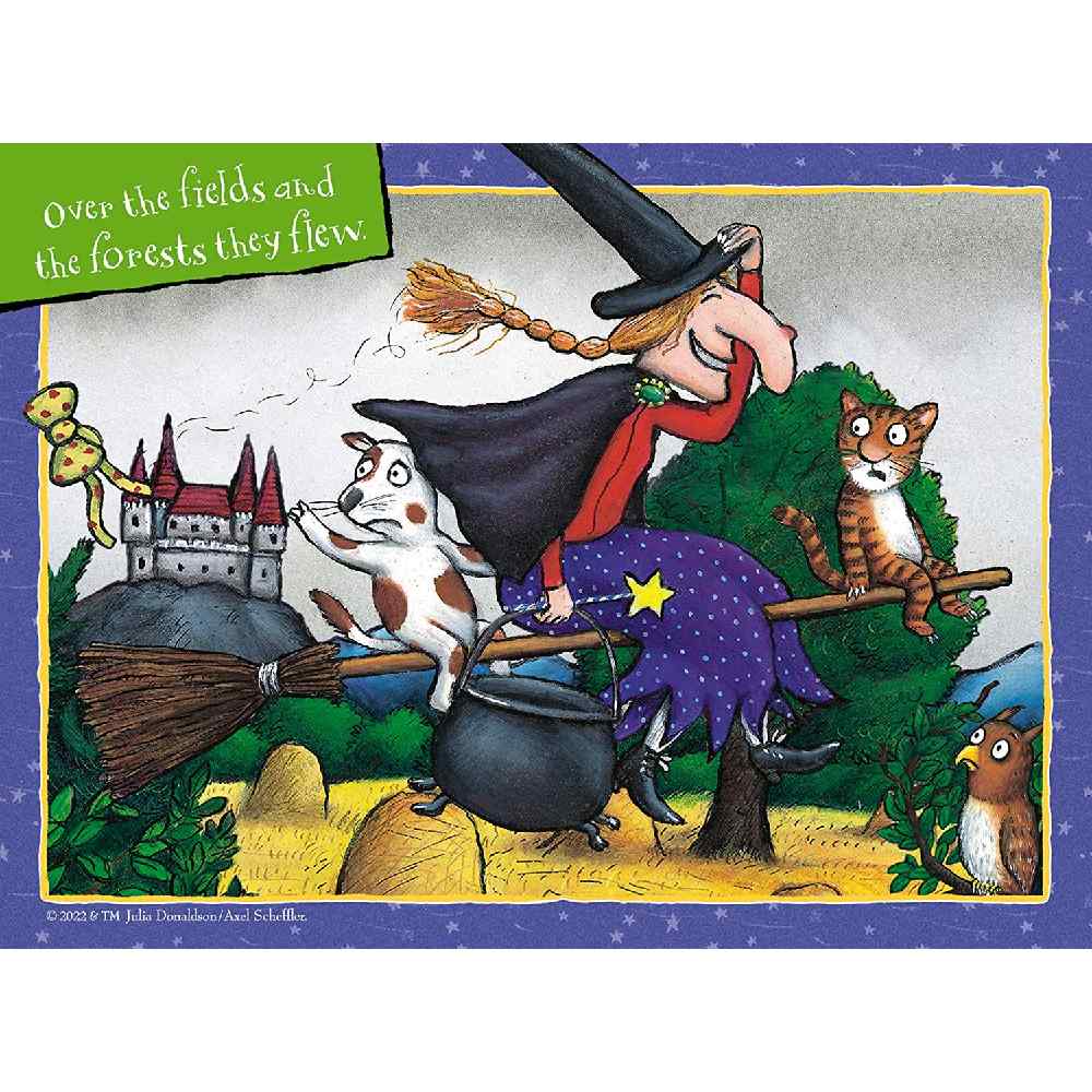 Room on the broom 12/16/20/24 piece Jigsaw Puzzle