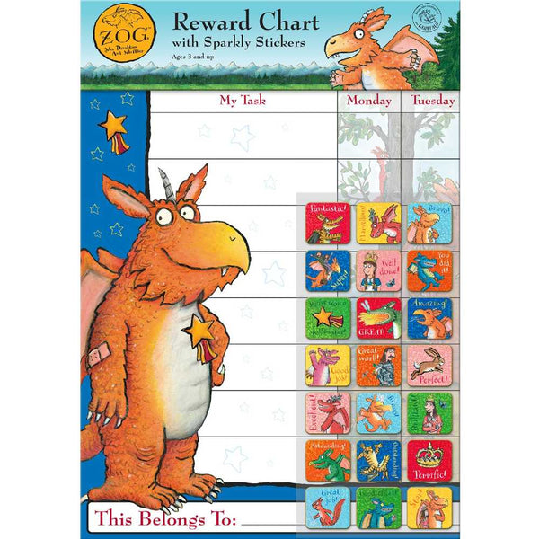 Zog Reward Chart – Gruffalo